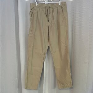 L.L. Bean Tan Boot Cut Pants
